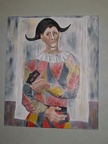 HarlekinmitHalbmaskenachPicasso